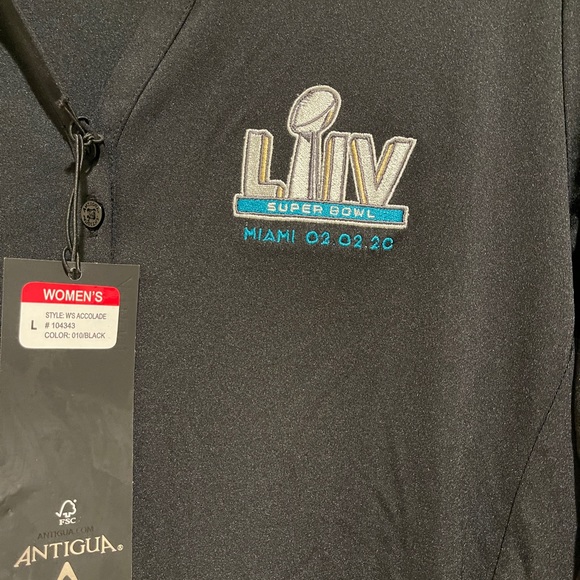 Ladies Antigua SuperBowl shirt NWTS - Picture 7 of 9
